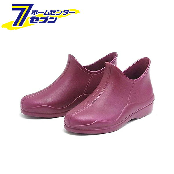 婦人用 ショートタイプ 超軽量ブーツ フットウェア かるかる EVA HM-9044 ワインM 23.5~24cm 阪神素地 ..