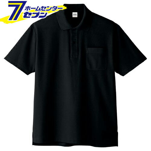 超消臭 半袖ポロシャツ ブラック LL コーコス信岡 [半袖 半そで シャツ スポーツ カジュアル イベントシャツ イベント]