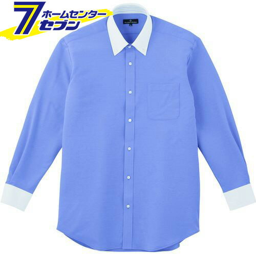 Zシャツ(長袖) ネイビー L 38 コーコス信岡 [ビジネス ワイシャツ カジュアル]