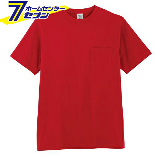 半袖 Tシャツ レッド S 3007 コーコス信岡 [作業服 作業着 ワーク ユニフォーム]