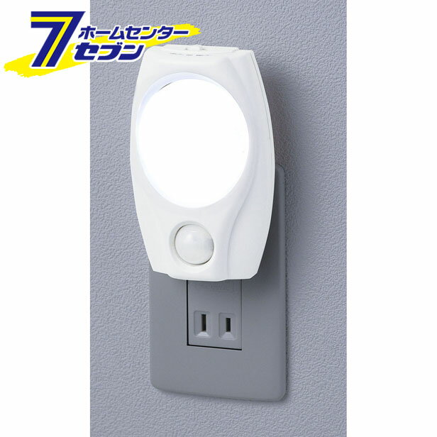 LEDナイトライト人感 PM-L200(W) ELPA [ナイトライト 人感 センサー]