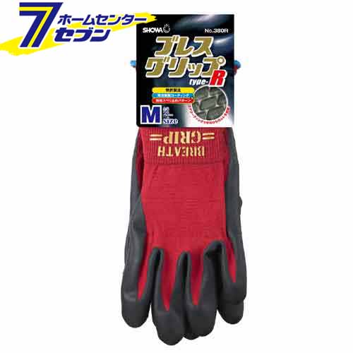 ブレスグリップ type-R レッド M ショーワグローブ [作業手袋 軍手 作業服 作業着 ワーク]