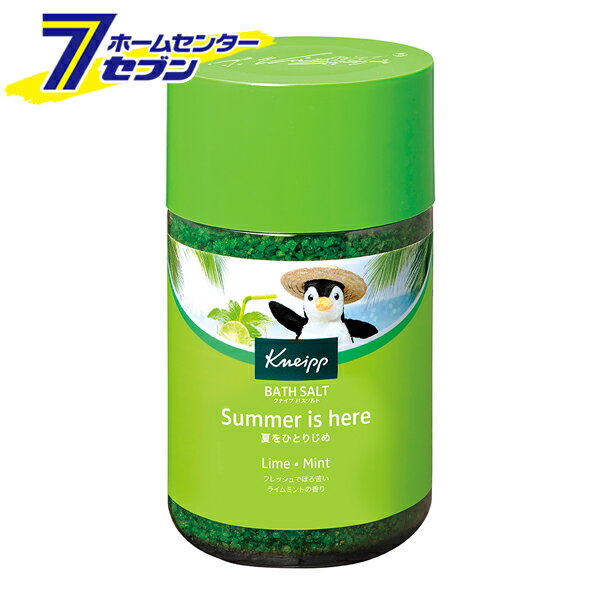 クナイプバスソルト ライムミントの香り 850g クナイプジャパン [KNEIPP 入浴剤 スパ用品 アロマバス クール cool 夏限定]