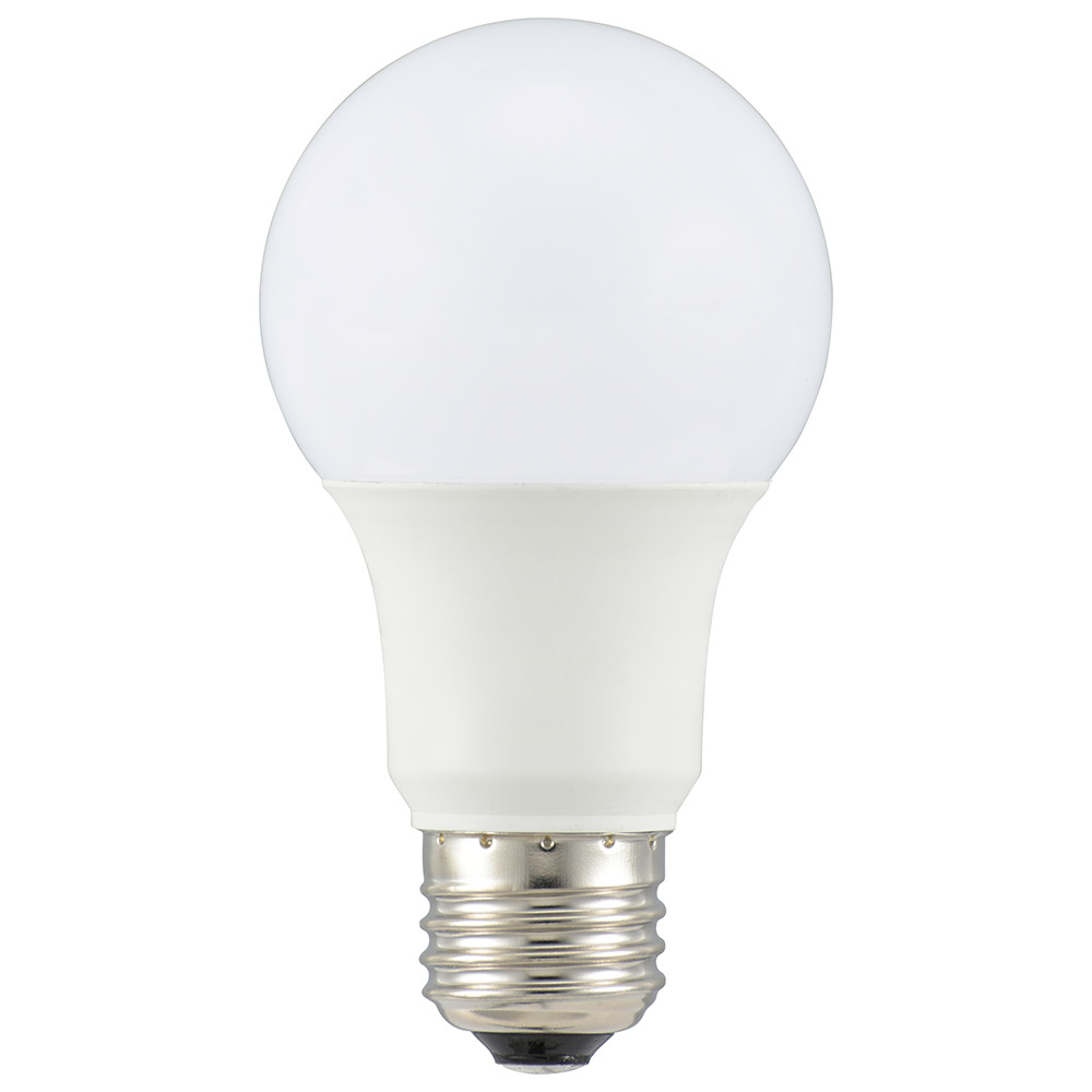 オーム電機 LED電球 E26 60形相当 電球色06-4457
