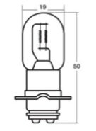 スタンレー 自動車用電球 No.77 2輪車用 ヘッドランプ球 1個入 NO77 [ブリスターパ...