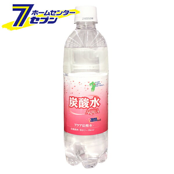 アンドウ・ラボ 大分県玖珠町の天然銘水でつくられた強炭酸水 AQUA 500ml×24本 [鉱水 九州 銘水 湧水]