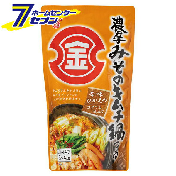 フンドーキン醤油 【ケース販売】 濃厚みそのキムチ鍋つゆ （