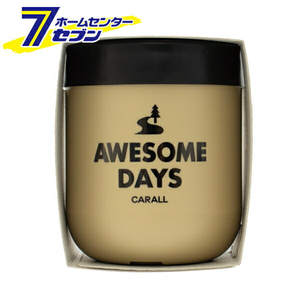 晴香堂 オーサムデイズ ゲル ホワイトムスク 3512 [芳香剤 ゲル 車用]