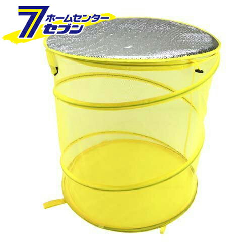 「藤原産業 カラス避けポップアップネット 57x65cm 」は株式会社ホームセンターセブンが販売しております。メーカー藤原産業品名カラス避けポップアップネット 57x65cm 品番又はJANコードJAN:4977292647625サイズ-重量1000g商品説明●生ごみが大好きなカラスや害獣などから、ゴミ散乱を防止します。【用途】●カラスや害獣からの生ゴミ等散乱防止。【機能】●潰して折りたためる柔らかい素材なので、省スペースな収納が可能です。●口を絞るタイプに比べ、片手でもサッと入れられるため便利です。●忙しい時間帯でも手間いらずで簡単に保管できます。●細かい網目はカラスのくちばしを通さず、また底付き(ネット)なので、下部からの侵入も防止します。【仕様】■サイズ：直径57×高さ65cm。■容量：約120L(ゆったり45L袋が2個入る)。【材質】■ワイヤー：スプリングスチール。■止め具・ストッパー：PP。■本体(ナイロン・PE)・反射板(アルミ)。※パッケージ、デザイン等は予告なく変更される場合があります。※画像はイメージです。商品タイトルと一致しない場合があります。《園芸用品 忌避商品 防鳥用品》商品区分：原産国：広告文責：株式会社ホームセンターセブンTEL：0978-33-2811