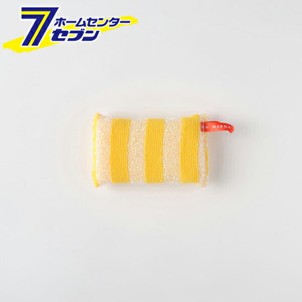 For Tableware - 【マーナ】 キラキラポーダースポンジ イエロー K228Y [食器 キッチン 台所]