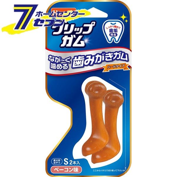 楽天ホームセンターセブン住商アグロ グリップガム S 2本入 [超小型犬 小型犬 犬用 おやつ ベーコン味 デンタルガム 歯みがき 長持ち ハーツ Hartz]