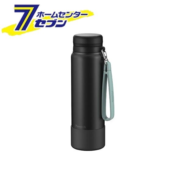 ピーコック スポーツマグ 1000ml (マットブラック) AKD-RS101 BD [水筒 マグボトル 大容量 保温 保冷 スポーツドリンク対応 魔法瓶 キャンプ アウトドア スポーツ おしゃれ 大人 子供 キッズ Peacock]