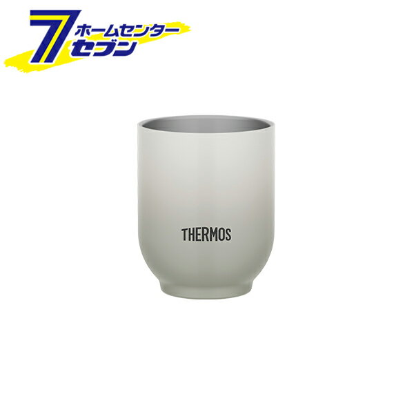 サーモス 真空断熱 カップ 240ML （ライトグレー） JDT-240 LGY [保温 保冷 真空断熱 魔法瓶 ステンレス THERMOS 食洗機対応 湯呑み 湯飲み 湯のみ]