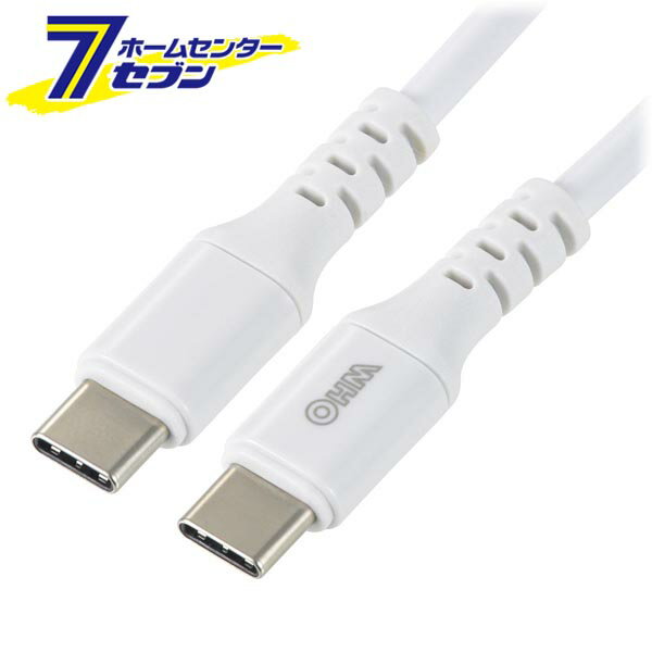 AudioComm PDбType-C֥ USB-C to USB-C 1.5m ۥ磻 []01-7195 SMT-L15PD-W [[ѥ󡦥ޥ۴Ϣ:USB֥] ŵ]