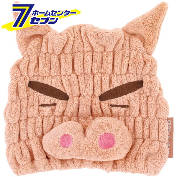 吸水速乾 タオルキャップ ぶりぶりざえもん TOC11 [お風呂上り プール マイクロファイバー クレヨンし..