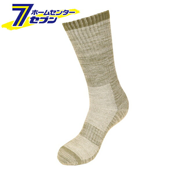 靴下 龍 クルーソックス カラーアソート 2＋1足組 25〜27cm SE1304 [防寒 耐久性 強度 ストレッチ 作業用 コーコス信岡]