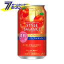 スタイルバランス <アップルスパークリング> 350ml/24本入り (ケース販売) 素肌サポート [炭酸飲料 ノンアルコール カロリーゼロ 糖類ゼロ ソフトド...
