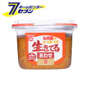 「フンドーキン醤油 【ケース販売】 九州産　生きてるあわせ赤 みそ (750gx6個) 」は株式会社ホームセンターセブンが販売しております。メーカーフンドーキン醤油品名【ケース販売】 九州産　生きてるあわせ赤 みそ (750gx6個) 品番又はJANコードJAN:4902581021947サイズ-重量-商品説明●九州産の米、大麦、大豆を使用し、リニューアルしました。●黄赤色で艶があり、米麦のあわせこうじと丸大豆こうじの3種麹仕込。●黄赤色で艶があり、麹によるまろやかさとキレのある発酵感をあわせもつ、やや甘口のあわせみそです。※高温多湿を避け、常温で保存。※保存中に熟成が進み色が濃くなることがありますが、品質に問題はありません。冷蔵庫で保存すると色の変化が遅くなります。※開封後は冷蔵庫に保存し早めに使い切ってください。■原材料：米、大豆(遺伝子組み換えでない)、食塩、大麦■塩分：12%■麹歩合：27.5歩※パッケージ、デザイン等は予告なく変更される場合があります。※画像はイメージです。商品タイトルと一致しない場合があります。《味噌　ミソ　国産 九州 大分　調味料》商品区分：原産国：日本広告文責：株式会社ホームセンターセブンTEL：0978-33-2811商品名 生きてる　生きてるあわせ赤 商品説明 ■九州産の米、大麦、大豆を使用。　　 ■米麦のあわせ麹と丸大豆麹を使った3種麹仕込 ■黄赤色で艶があり、多麹によるまろやかさとキレのある発酵感をあわせもつ、やや辛口のみそ。 用途 みそ汁、豚汁、だんご汁等、汁物全般。みそ炒め等、みそ料理全般。 原材料 米（九州産）、大豆（九州産、分別生産流通管理済）、食塩（国内製造）、大麦（九州産） アレルギー物質 義務7品目/なし 推奨20品目/大豆 栄養成分（100gあたり） エネルギー（208kcal）、たんぱく質（8.6g）、脂質（3.9g）、炭水化物（34.5g）、食塩相当量（11.7g）、ナトリウム（4600mg） 品質規格 食塩分（12%） 商品サイズ（mm） （1個）縦128×横128×高さ90 （ケースサイズ）縦266×横403×高さ107 商品重量（g） （1個）777 （ケース重量）5300 内容量 750gx6個　（1ケース） 包装部位：材質 容器：PP/EVOH/PP、外フタ：PET、内フタ：PET/蒸着アルミ/PE 保存方法 高温多湿を避け、常温で保存 その他 ■原材料の大麦は、小麦と共通の施設等で扱います。 ■冷蔵で保存すると色の変化をある程度抑えることができます。 ■容器に熱湯を注がないでください。 メーカー フンドーキン醤油 ※単品でのご購入の場合はこちらのページへ⇒　生きてるあわせ赤 みそ(750g) 　単品