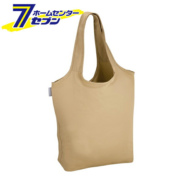 Shopping Bags - たたまず丸めるエコバッグ 18L ベージュ RFL-018 BE [エコバッグ お買い物バッグ 食品入れ コンパクト サーモス]
