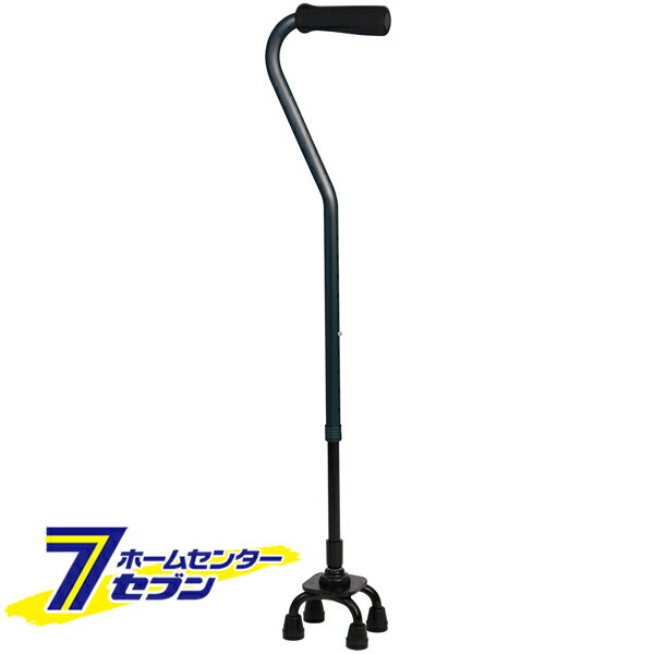 4点杖 おでかけステッキ（非課税） グレー CAM03-GY [4点杖 シニア 高齢者 歩行補助 歩行支援 介護用品..
