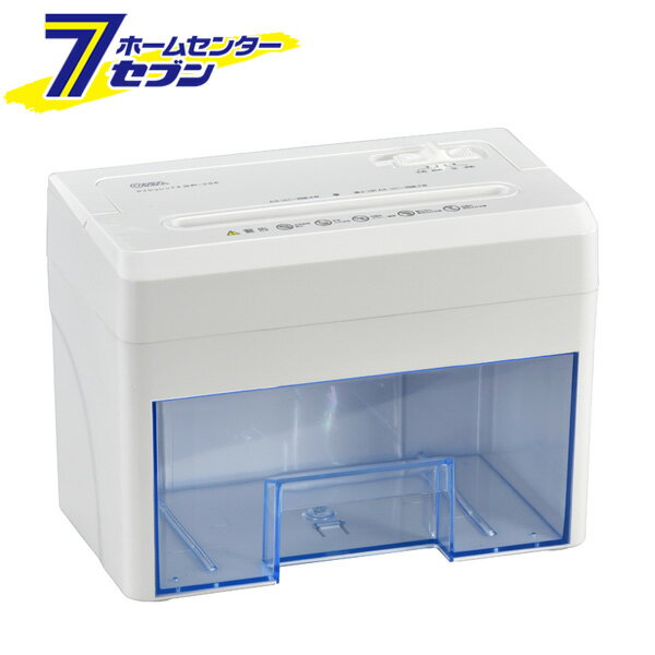 静音卓上シュレッダー （品番）00-5123 SHR-SD01 [オフィス機器:シュレッダー オーム電機]