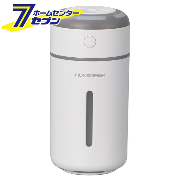 USB卓上加湿器 ホワイト （品番）08-1424 KIS-UK230C-W [生活家電:洗浄器・加湿器 オーム電機]