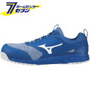ミズノ オールマイティ ワークシューズ 25.5cm ブルー×ホワイト×ブルー ES 31 L F1GA190327255 [ワーキング スニーカー メンズ ローカット 紐靴 軽量 作業靴](作業靴 2403)