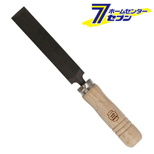 SK11 両刃ヤスリ 木柄付き 100mm 100mm [