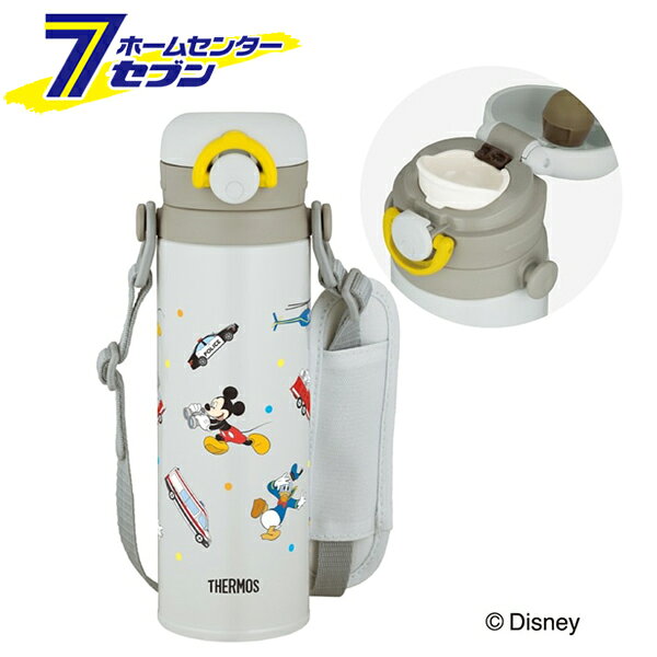 「サーモス 真空断熱キッズケータイマグ ディズニー ライトグレー 500ml JPF-500DS-LGY」は株式会社ホームセンターセブンが販売しております。メーカーサーモス品名真空断熱キッズケータイマグ ディズニー ライトグレー 500ml JPF-500DS-LGY サイズ-重量300商品説明●キッズが好きなミッキーと乗り物のイラスト！●ロックリング付きのワンタッチオープン。●飲み口を外して洗えお手入れ力ンタン！●ステンレス製魔法びん構造だから高い保温・保冷力。●取りはずしできるストラップ付き！（紐の長さを調整するアジャスター2個付き）●肩の負担になりにくい、滑りにくいショルダーパッド付き！●お名前スペース付き。●丸洗いOK。※本体は水中に放置しないでください。●スポーツ飲料OK！※温めたスポーツ飲料は入れないでください。■カラー：ライトグレー■容量：500ml■サイズ：W8.5×D7.0×H22.5cm■口径：4.0cm■重量：0.3kg■保温高力（6時間）：68℃以上■保冷効力（6時間）：10℃以下※パッケージ、デザイン等は予告なく変更される場合があります。※画像はイメージです。商品タイトルと一致しない場合があります。《水筒 子供用 保温 保冷 ワンタッチ ストラップ付 》商品区分：原産国：フィリピン広告文責：株式会社ホームセンターセブンTEL：0978-33-2811