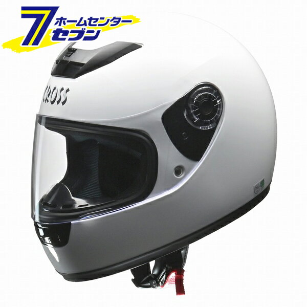 フルフェイスヘルメット クロス ホワイト F CR-715WH LEAD [二輪 バイク用品]