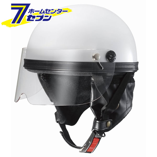 ハーフヘルメット Ver.BIZ ホワイト F BH-20W ユニカー工業 [二輪 バイク用品]