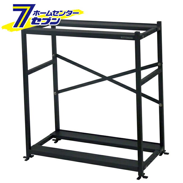 スリムラック 6030 ブラック 寿工芸 [水槽台 棚 スチールラック オープンラック 防振性]