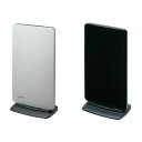 マスプロ電工 家庭用UHF卓上アンテナ ブースター内蔵型 シルバー・UTA2B(S)【メーカー直送:代金引換不可:同梱不可】【北海道・沖縄・離島は配達不可】