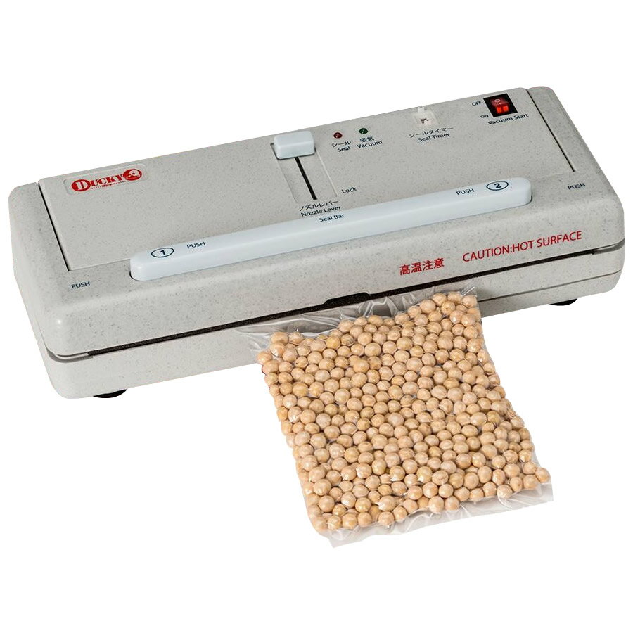 家庭用真空パック器　卓上脱気シーラー　DUCKY(ダッキー)【メーカー直送：代金引換不可：同梱不可】 ...