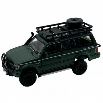 ビーエムクリエイションズ 三菱 パジェロ 2nd Gen マットグリーン Jungle pack 右ハンドル 1/64スケール BM64B0044【メーカー直送...