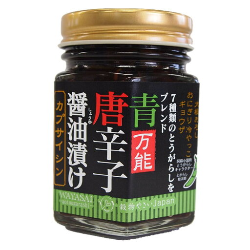 WAYASAIシリーズ 青唐辛子醤油漬け 120g×12入 K36-126【メーカー直送:代金引換不可:同梱不可】【北海道・沖縄・離島は配達不可】 WAYASAIシリーズ 青唐辛子醤油漬け 120g×12入 K36-126【メーカー直送:代金引換不可:同梱不可】【北海道・沖縄・離島は配達不可】