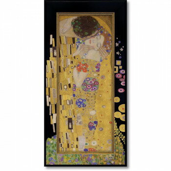 ユーパワー ビッグアート クリムト「キス」 BA-10065【メーカー直送：代金引換不可：同梱不可】【北海道・沖縄・離島は配達不可】