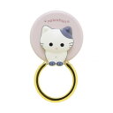 ねこちゃんのスマホリング しろくろ RING-NEKO05【メーカー直送:代金引換不可:同梱不可】【北海道・沖縄・離島は配達不可】