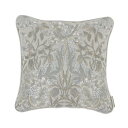 ハニーサクル&チューリップ 背当てクッションカバー 45×45cm LL1743 GR グレー【メーカー直送:代金引換不可:同梱不可】【北海道・沖縄・離島は配達不可】