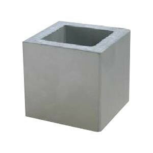 マツモト産業 瓦製品 いぶしブロック150(溝無しタイプ) 150□×150mm【メーカー直送：代金引換不可：同梱不可】【北海道・沖縄・離島は配達不可】
