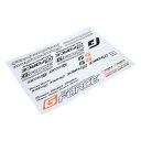 G-FORCE ジーフォース G-FORCE Decal Ver.2 G0280【メーカー直送:代金引換不可:同梱不可】【北海道・沖縄・離島は配達不可】