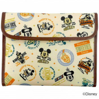 Disney ディズニー マルチケース ジャバラ オープンタイプ(ミッキー&フレンズ) DJO-2501K【メーカー直送:代金引換不可:同梱不可】【北海道・沖縄・離島は配達不可】
