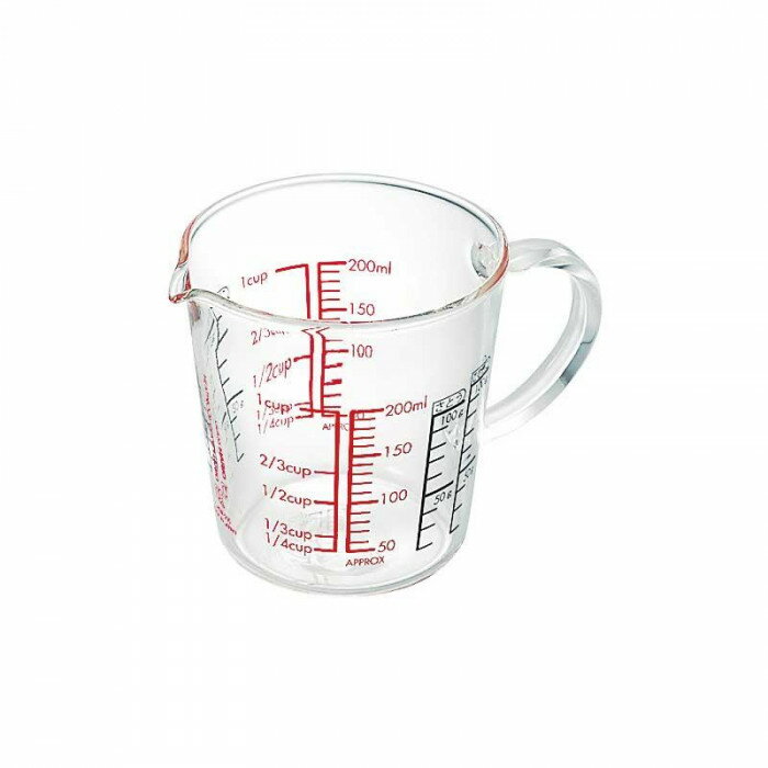 HARIO ハリオ メジャーカップワイド・200 CMJW-200【メーカー直送：代金引換不可：同梱不可】【北海道・沖縄・離島は配達不可】