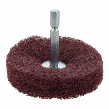 H＆H　六角軸軸付　ナイロンバフ　中目　HNC6-75　332334【メーカー直送：代金引換不可：同梱不可】【北海道・沖縄・離島は配達不可】