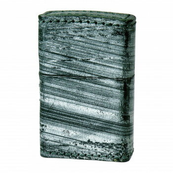 ZIPPO 革巻 ブライドルレザー グリーン【配送方法:メール便/同梱不可/代引不可/日時指定不可】【北海道・沖縄・離島は配達不可】
