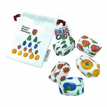 はらぺこあおむし 和雑貨 お手玉巾着セット(5個入り) 白 CKEC0006【配送方法:メール便/同梱不可/代引不可/日時指定不可】【北海道・沖縄・離島は配達不可】