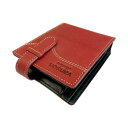 VANSON バンソン フラップショートウォレット レッド&ブラック VP-115-12【メーカー直送:代金引換不可:同梱不可】【北海道・沖縄・離島は配達不可】
