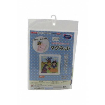 オリムパス ちいさなクロス・ステッチキット　ものがたりシリーズ　マグネット　白雪姫 9061【配送方法:メール便/同梱不可/代引不可/日時指定不可】【北海道・沖縄・離島は配達不可】