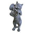 アニマルオーナメント 音楽隊 ねこ 11106【メーカー直送:代金引換不可:同梱不可】【北海道・沖縄・離島は配達不可】