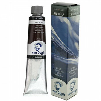 ターレンス ヴァンゴッホ油絵具 200ml バーントアンバー T0208-409 420419【メーカー直送：代金引換不可：同梱不可】【北海道・沖縄・離島は配達不可】